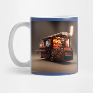 Steampunk Tokyo Ramen Cart Mug